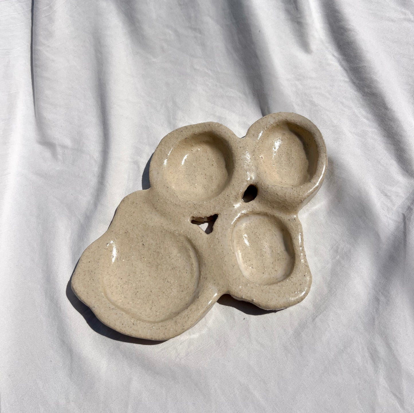 4 oil dip dish
