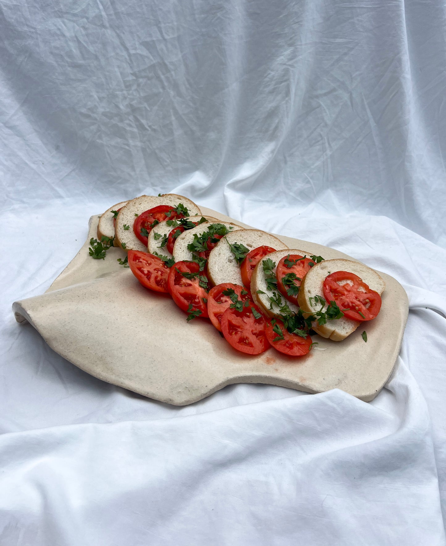 Large Wiggle Beige Charcuterie Board