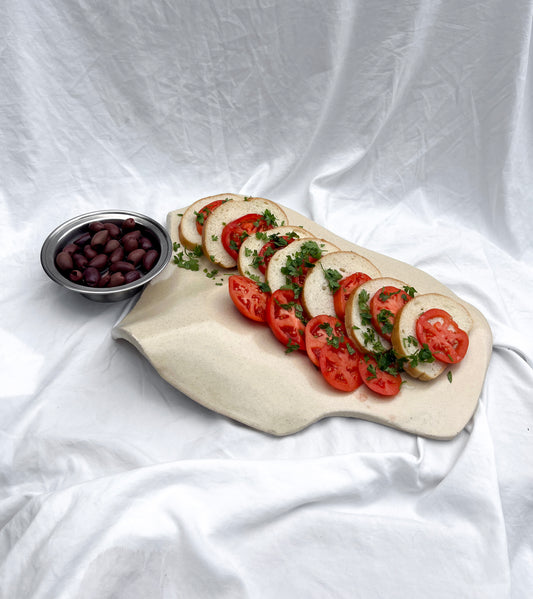 Large Wiggle Beige Charcuterie Board
